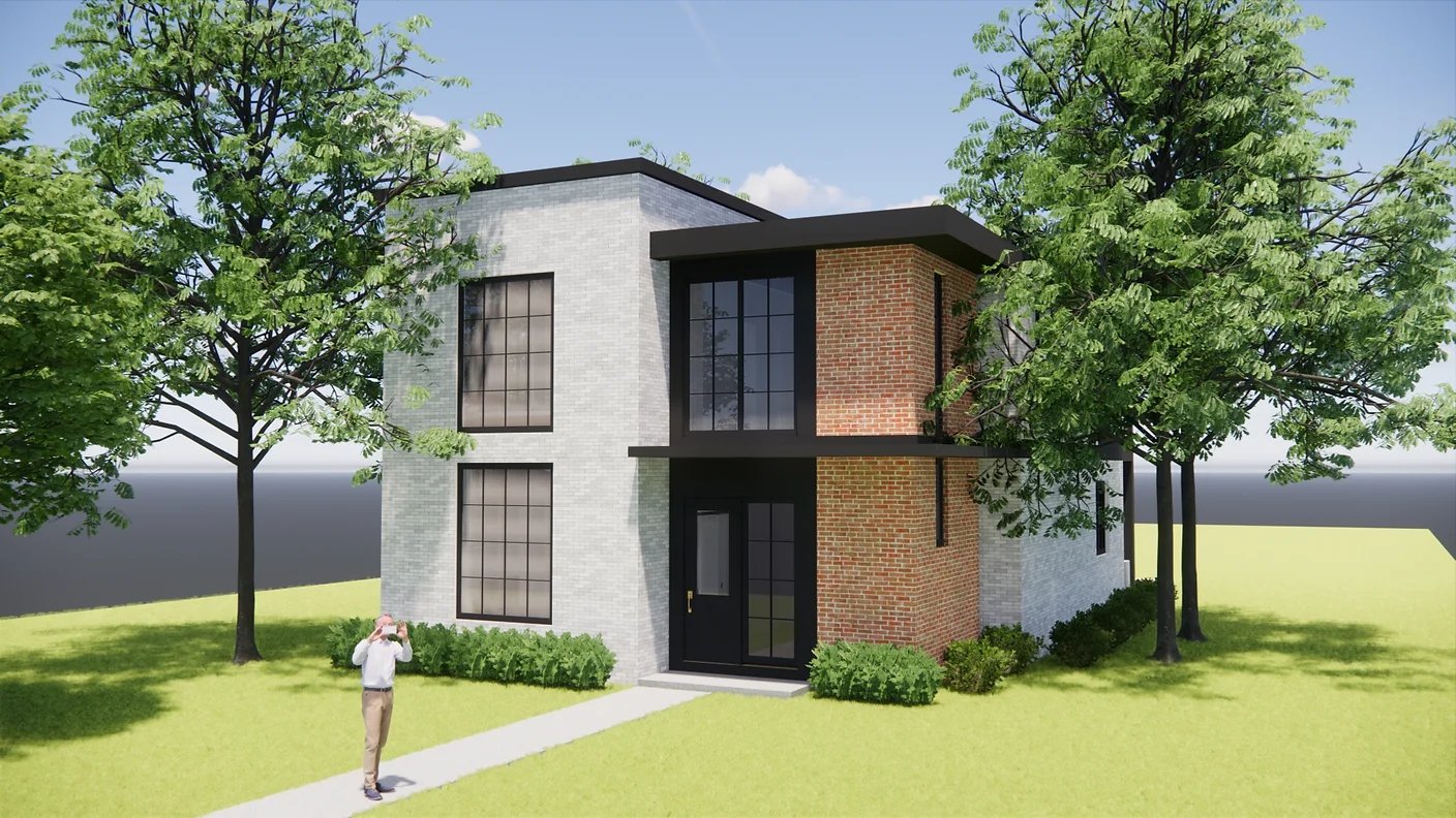 Custom Home In Rockville MD Axis Architects