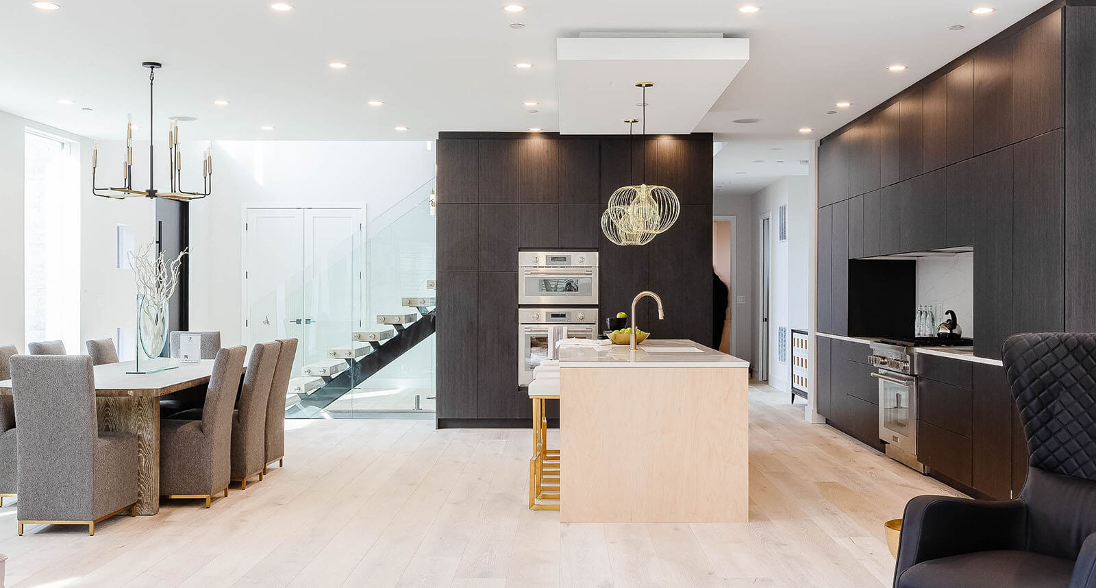 Functional living spaces inside a home in MD