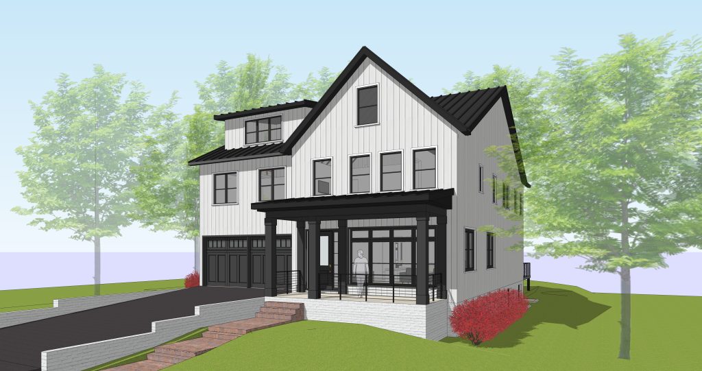 custom home in Bethesda